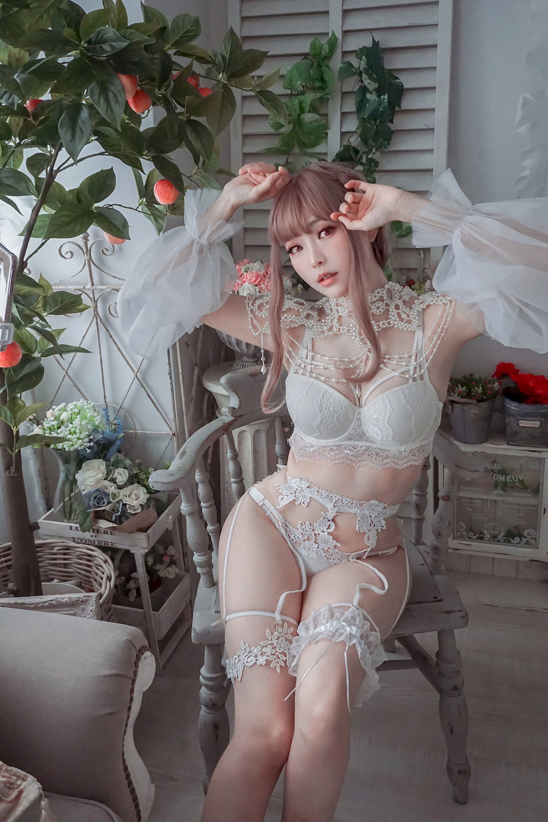 [Ůcosplay] Ely_eee(ElyEE) - Bride &ingerie/65P