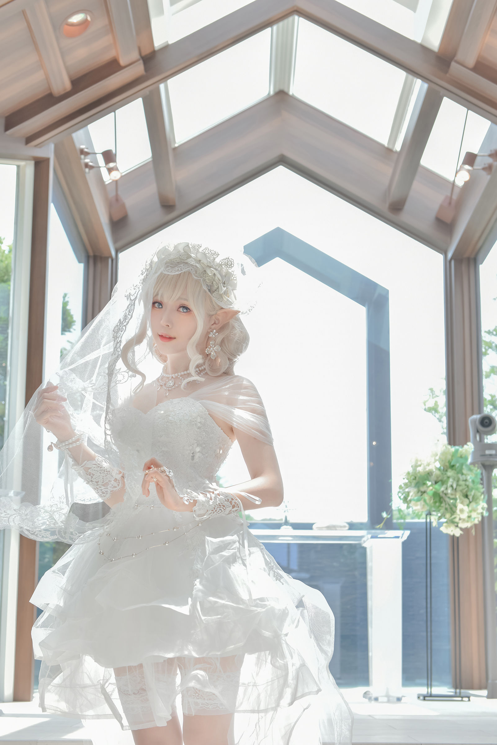 [Ůcosplay] Ely_eee(ElyEE) - Bride &ingerie/65P