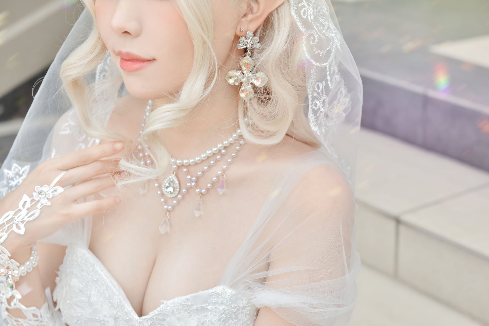 [Ůcosplay] Ely_eee(ElyEE) - Bride &ingerie/65P