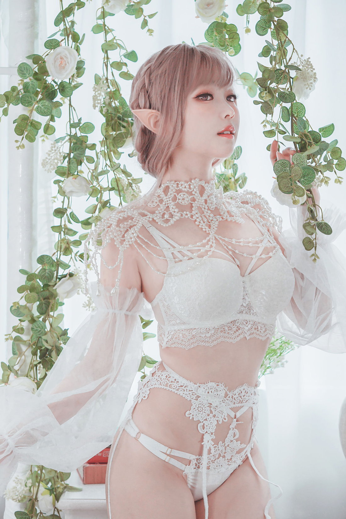 [Ůcosplay] Ely_eee(ElyEE) - Bride &ingerie/65P