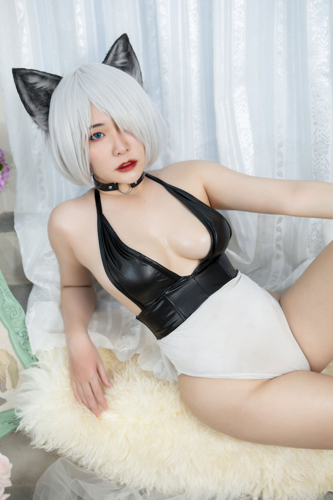 [Ůcosplay]unnyvier - 2B Neko/47P